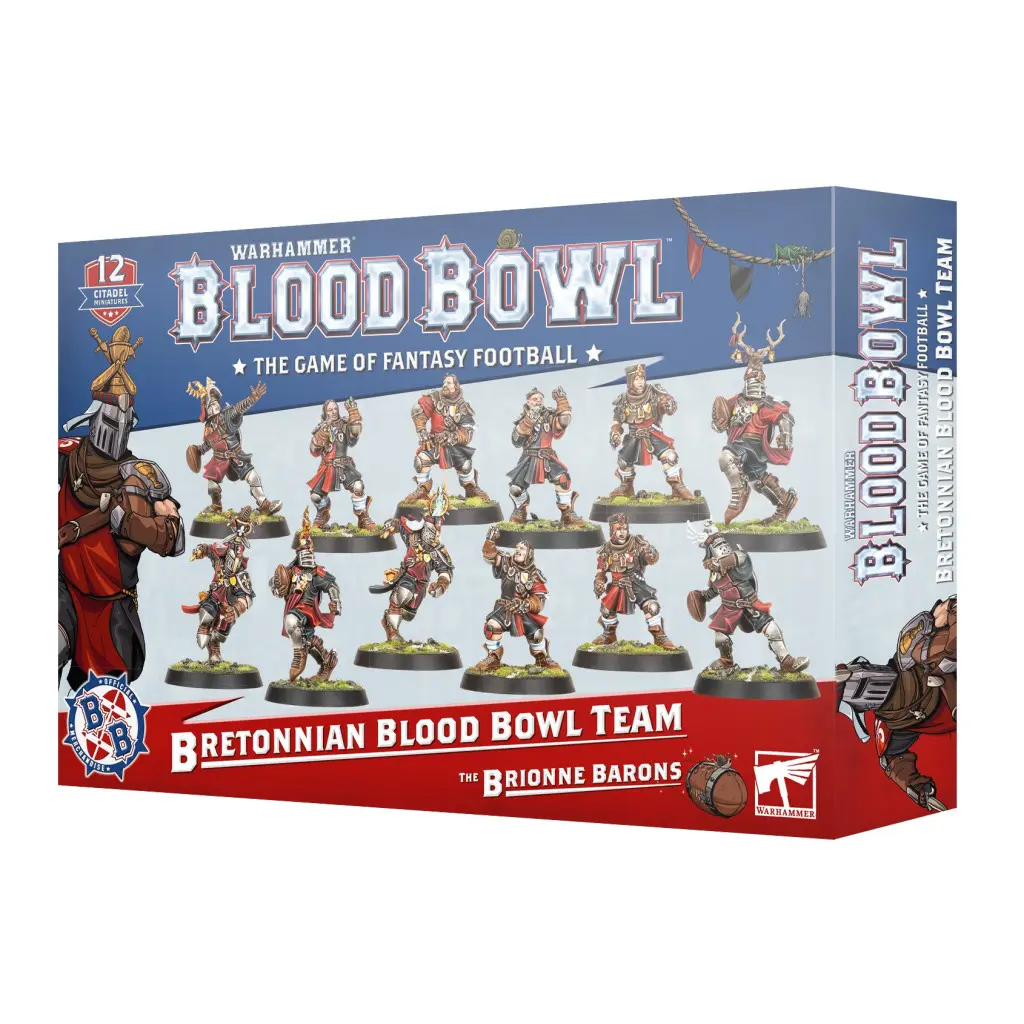 [5011921245444,Bretonnian Team,The Brionne Barons,Bretonnians] Blood Bowl : Bretonniens - les Brionne Barons