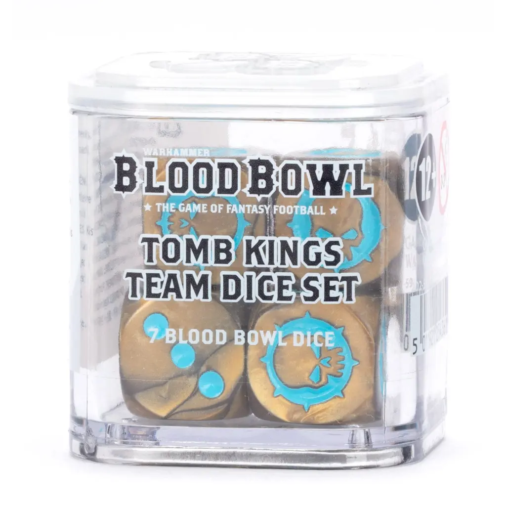 [5011921254361,dice,set] Blood Bowl : Set de Dés Tomb Kings
