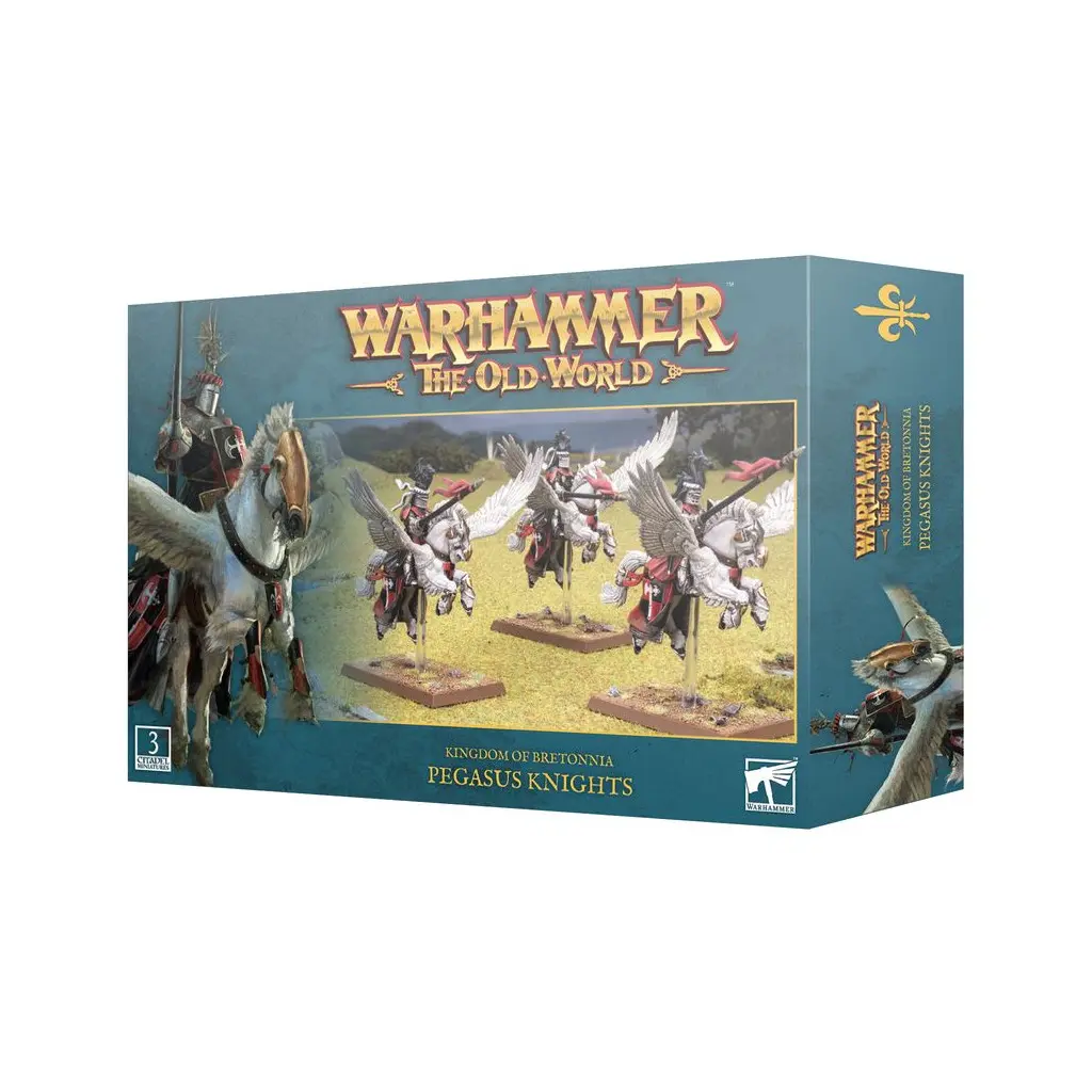 [5011921206179,Pegasus Knights,Kingdom Of Bretonnia,Bretonnians] Chevaliers pégases
