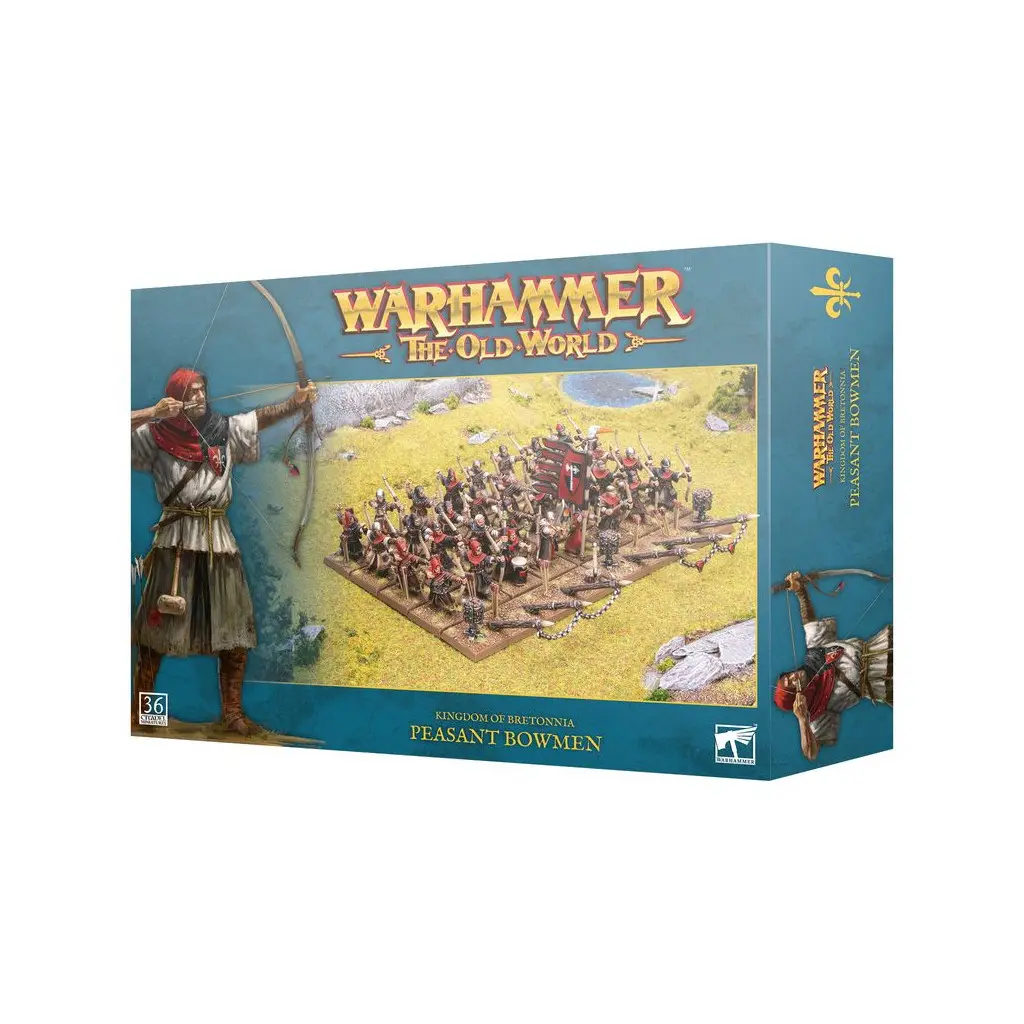 [5011921206186,Peasant Bowmen,Kingdom Of Bretonnia,Bretonnians] Paysans archers
