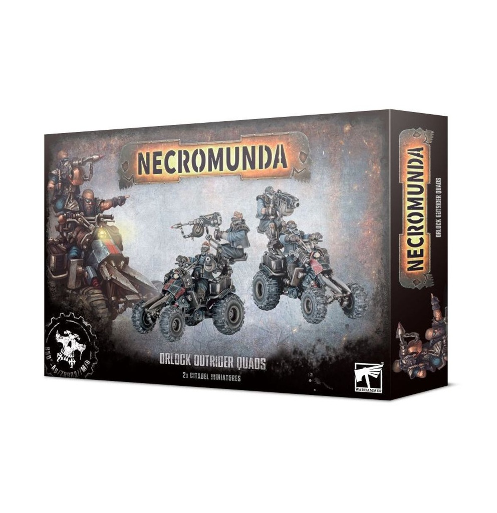 [5011921162819,300-98,99120599037,Necromunda,Orlock] Orlock - Outrider Quads