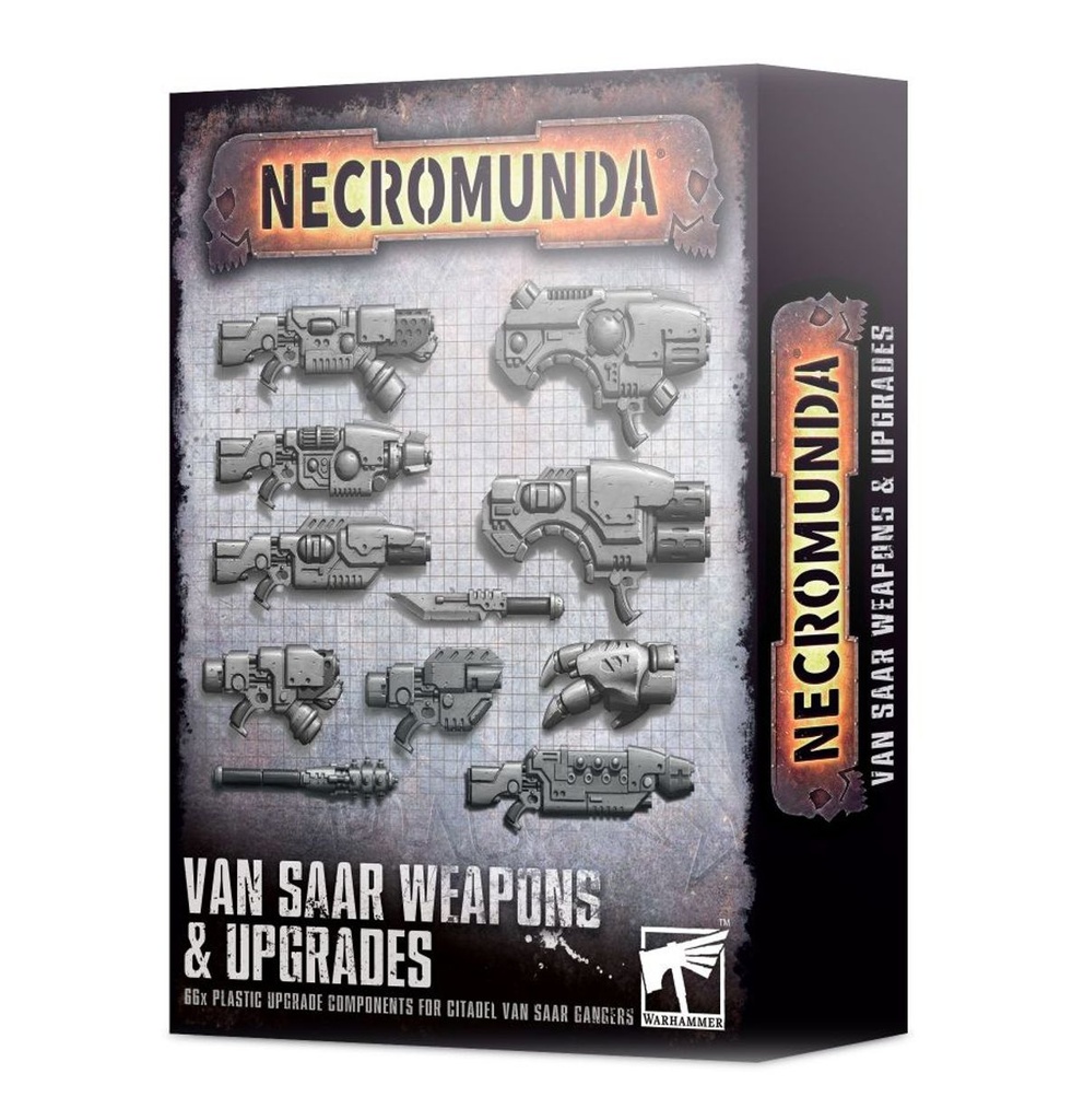 [5011921158119,300-78,99120599033,Necromunda,Van Saar] Van Saar - Weapons & Upgrades
