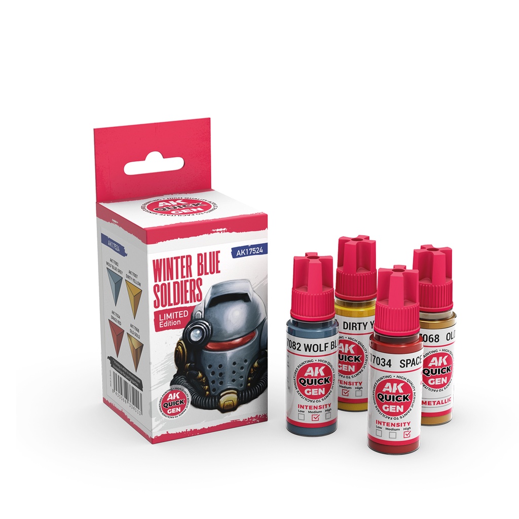 [8435568351912,AK17524] Winter Blue Soldiers (Quick Gen Set)
