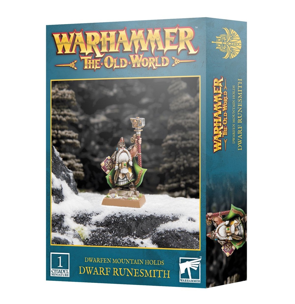 [5011921206773,Dwarf Runesmith,Dwarfen Mountain Holds] Forgerune nain