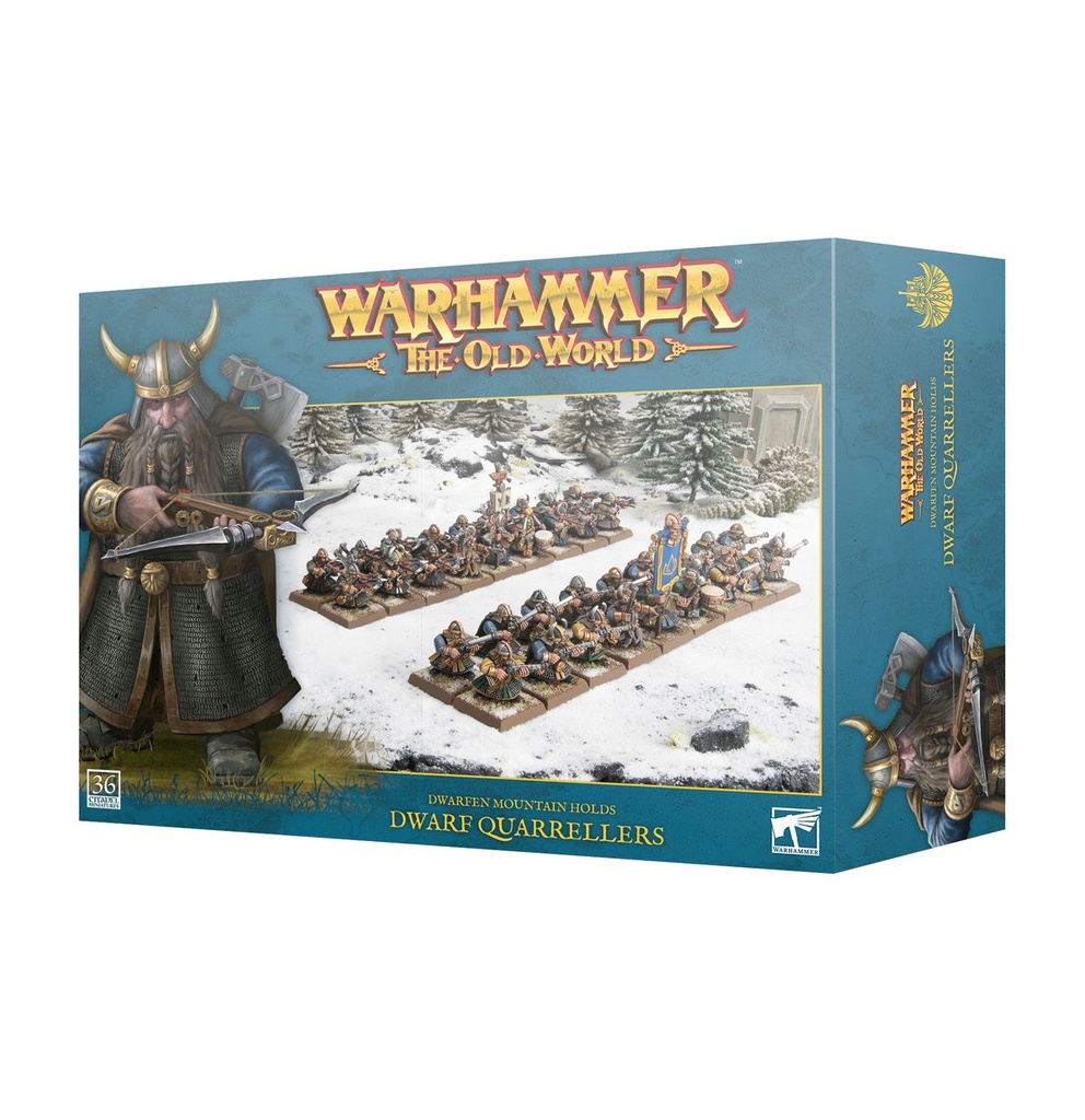 [5011921206797,Dwarf Quarrellers,Dwarfen Mountain Holds] Arbalétriers nains