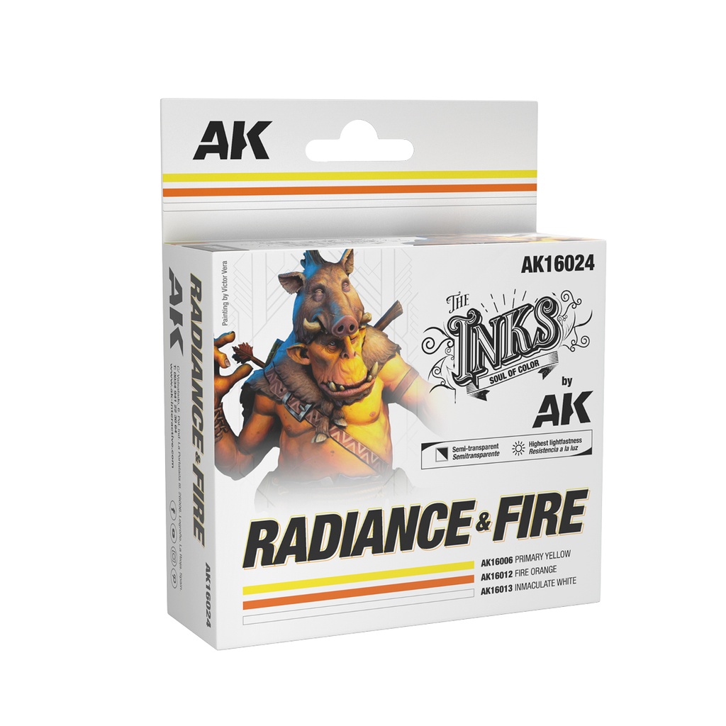 [8435568339019,AK16024] Radiance & Fire Colors Set