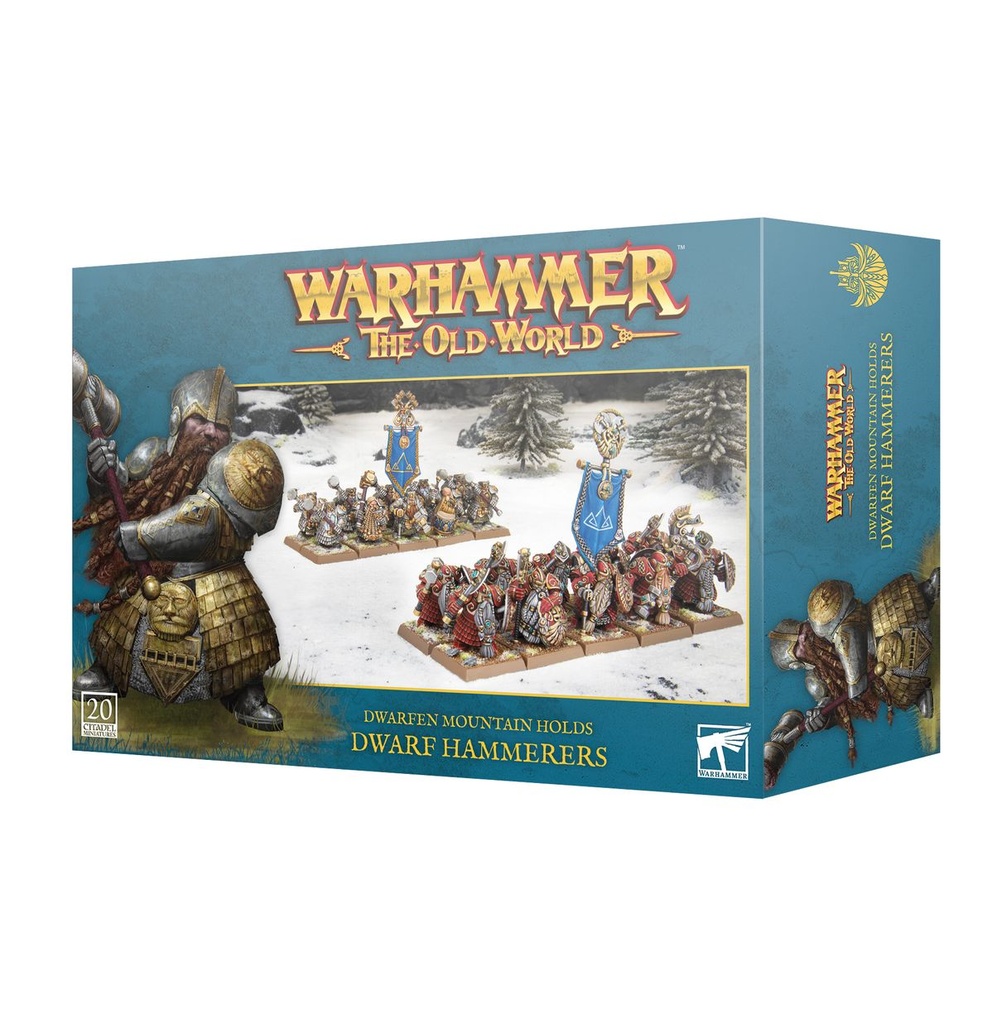 [5011921206810,Dwarf Hammerers,Dwarfen Mountain Holds] Marteliers nains