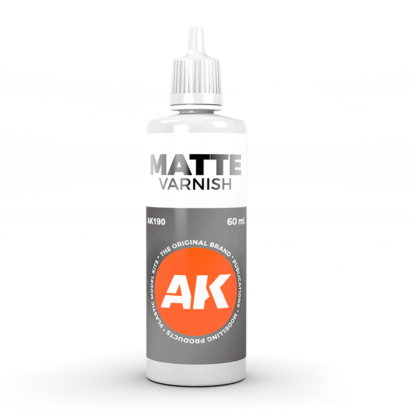 [8436535571906,AK190] Matte Varnish 60 mL