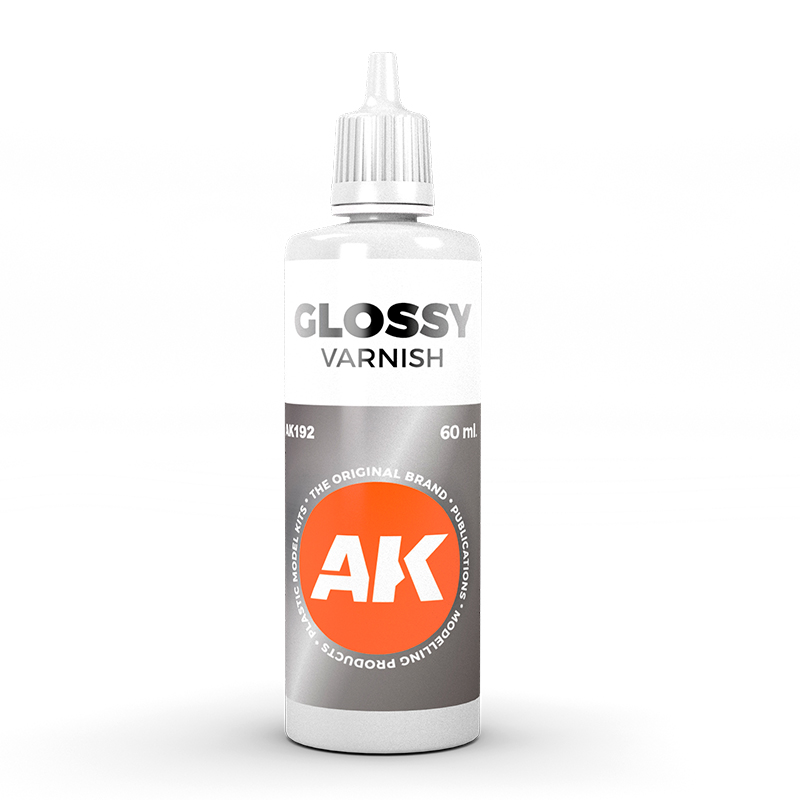 [8436535571920,AK192] Glossy Varnish 60 mL