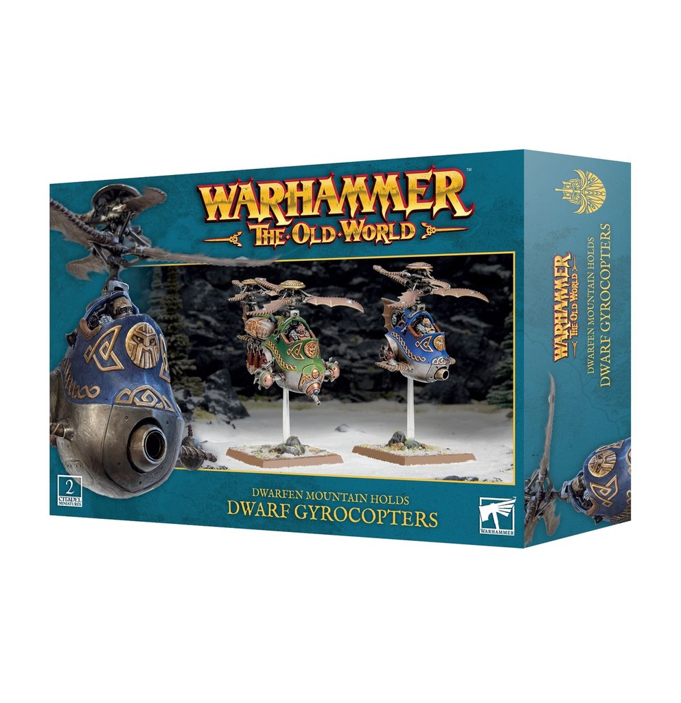 [5011921206834,Gyrocopters & Gyrobombers,Dwarfen Mountain Holds] Gyrocoptères nains
