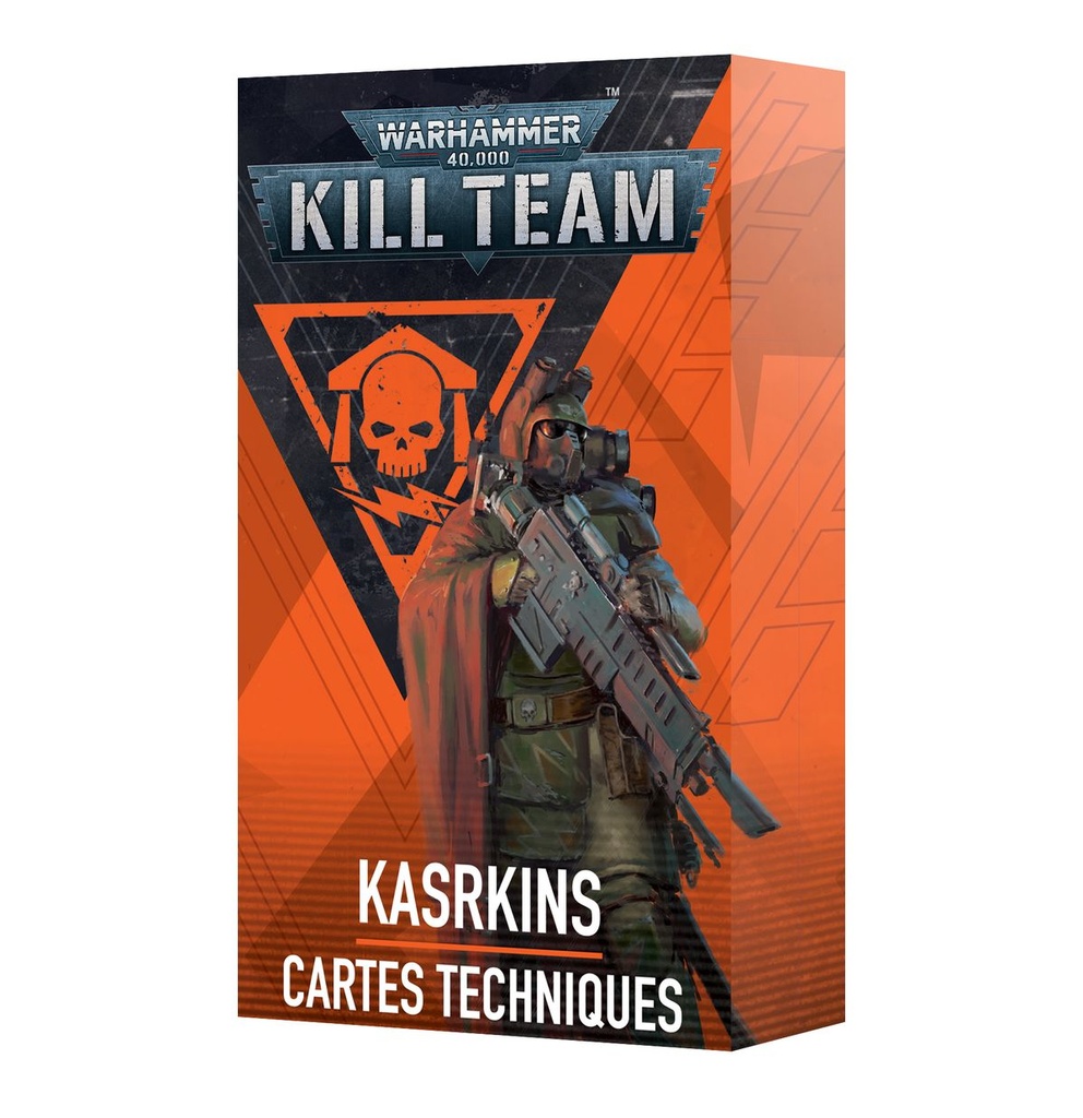 [5011921231881,103-66,Kill Team,cartes techniques,datacards,VF,Kasrkin,Kasrkins] Datacards VF - Kasrkins
