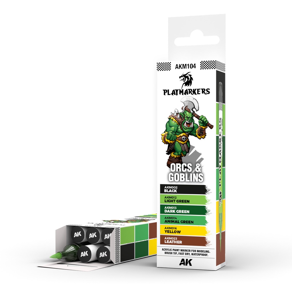[8435568338920,AKM104] ORCS &amp; GOBLINS - PLAYMARKER SET