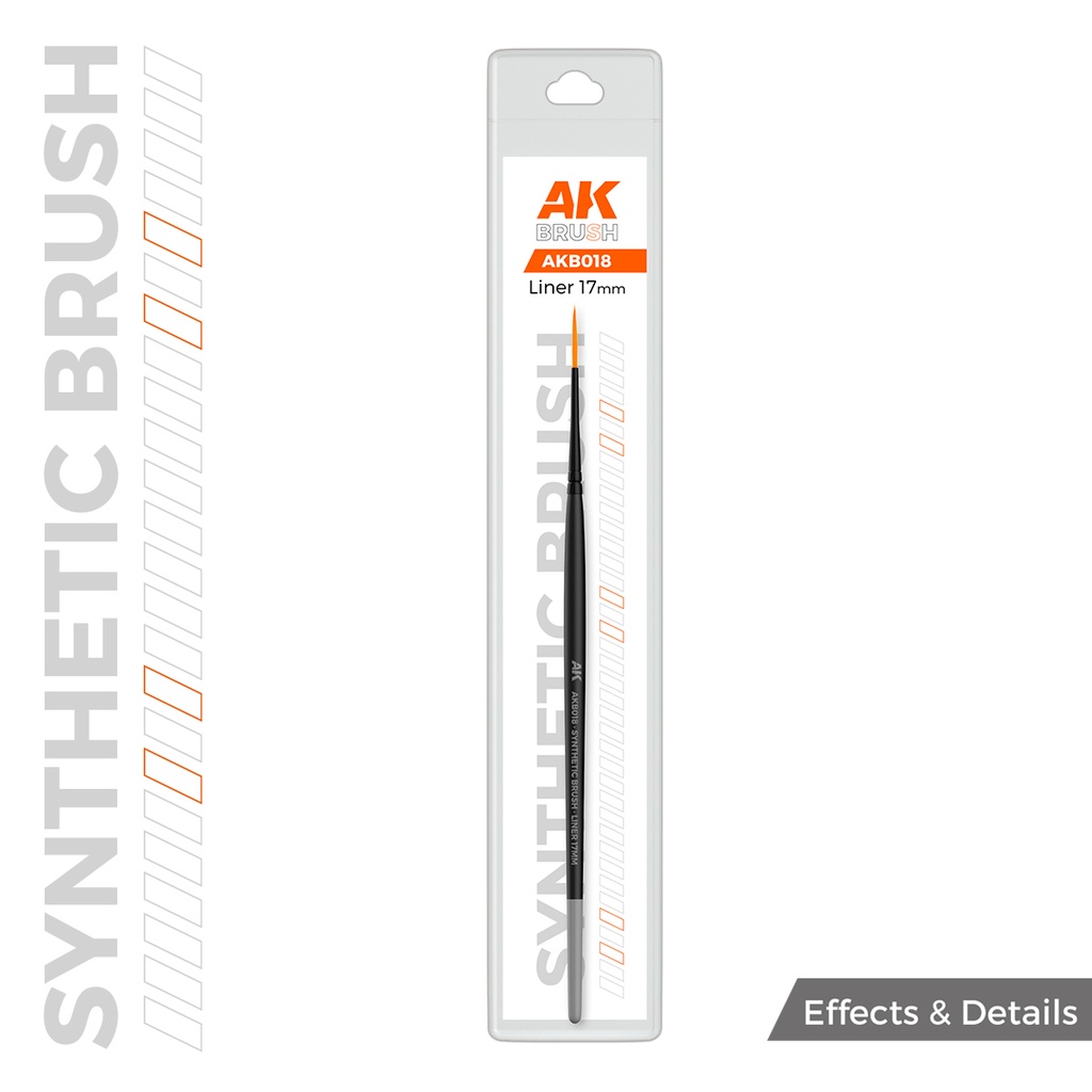 Ak Synthetic Brush Liner 17Mm