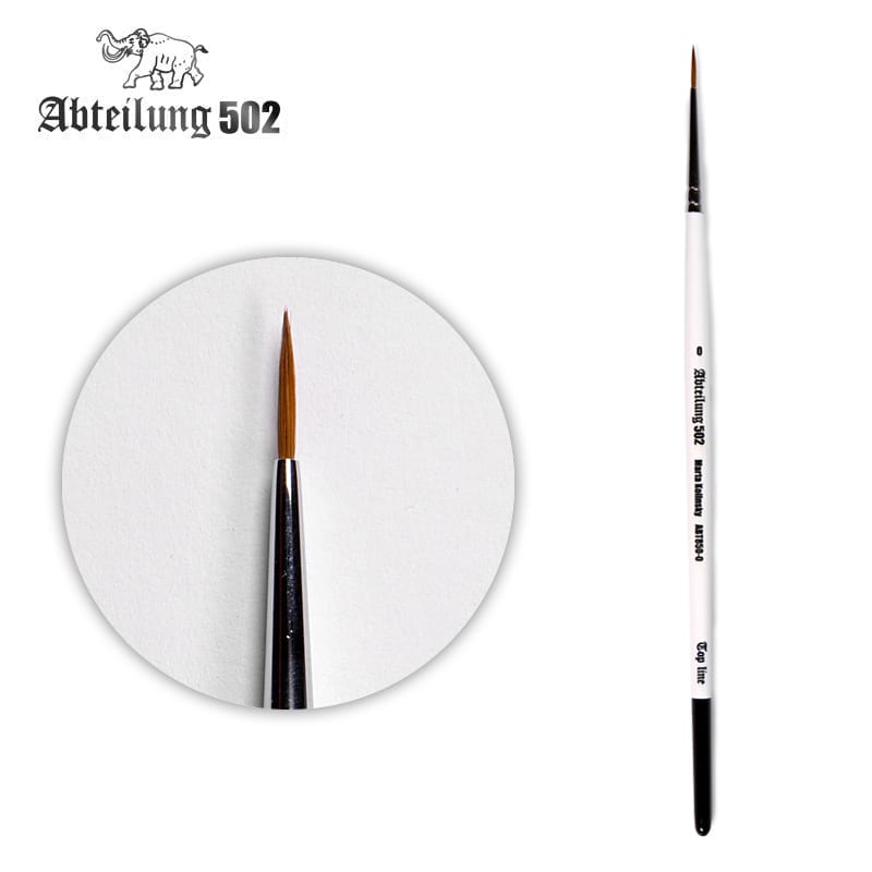 [8436564921376,ABT850-0] Top Line Marta Kolinsky 0 Brush