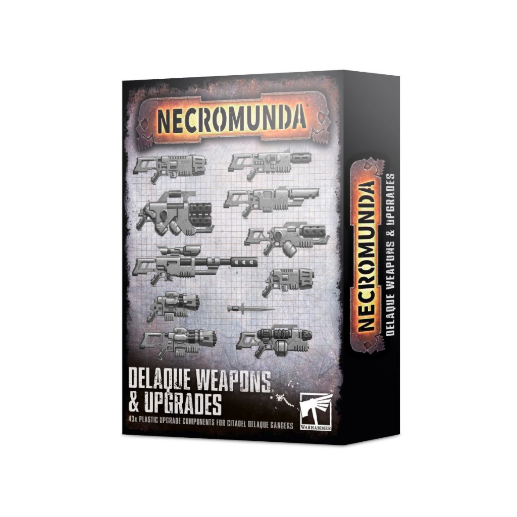 [5011921163410,300-83,99120599041,Necromunda,Delaque] Delaque - Weapons & Upgrades