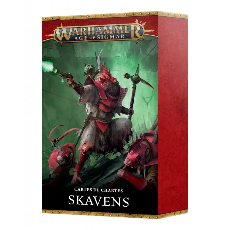 Age of Sigmar : Cartes de Charte - Skavens (Francais)