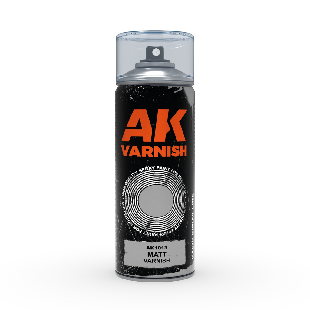 [8436564926364,AK1013,spray,bombe,sous-couche] Matt Varnish Spray 400 mL