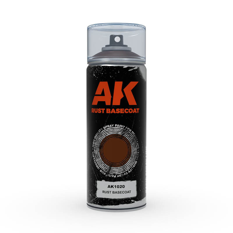 [8436564926432,AK1020,spray,bombe,sous-couche] Rust Basecoat Spray 150 mL