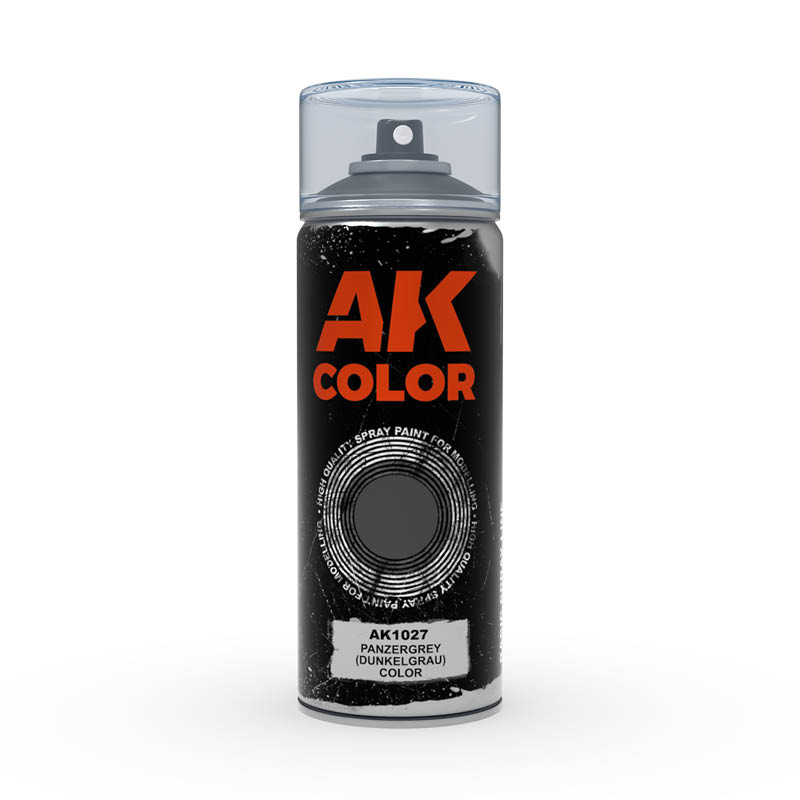 [8436564926500,AK1027,spray,bombe,sous-couche] Panzergrey Dunkel Color Spray 150 mL