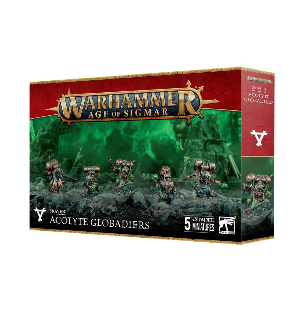 [5011921219049,Acolyte Globadiers,Skaven] Skavens : Acolytes Globadiers