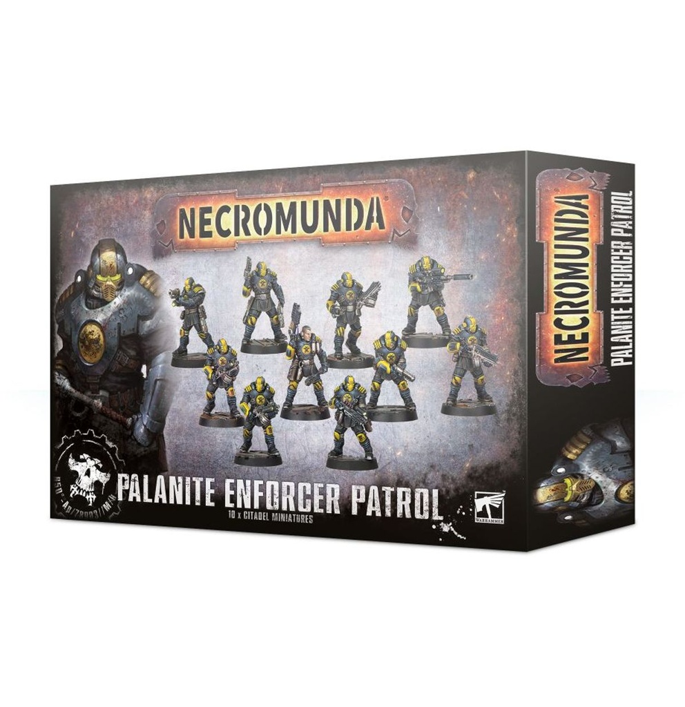 [5011921125418,300-45,99120599011,Necromunda,Palanite] Palanite - Enforcer Patrol