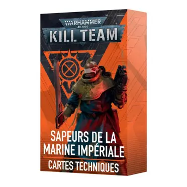 [5011921231058,103-64,Kill Team,cartes techniques,datacards,VF,Imperial Navy Breachers,Sapeurs De La Marine Impériale] Datacards VF - Sapeurs de la marine impériale / Imperial Navy breachers