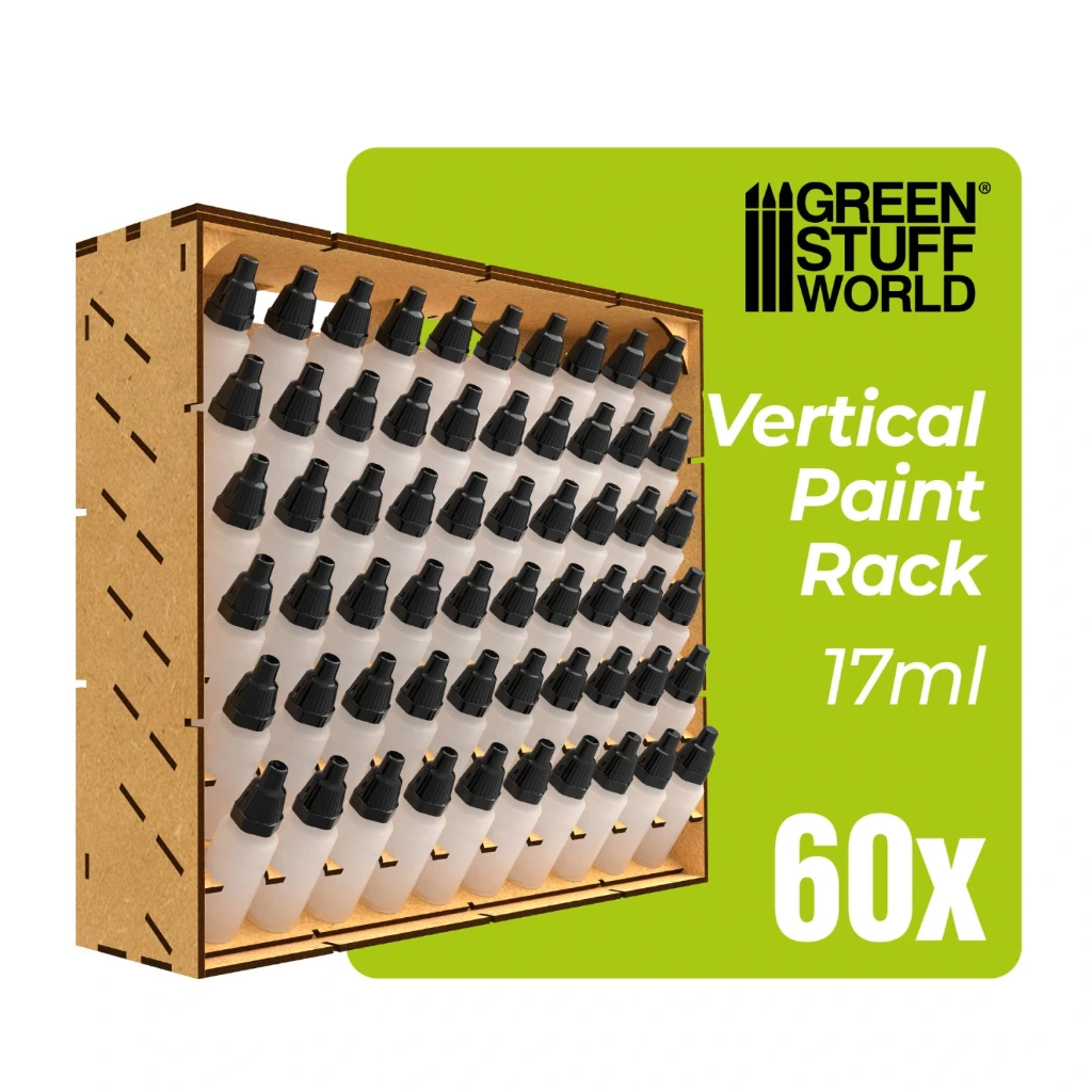 Présentoir modulaire pour peinture - vertical 17ml. 60 pots