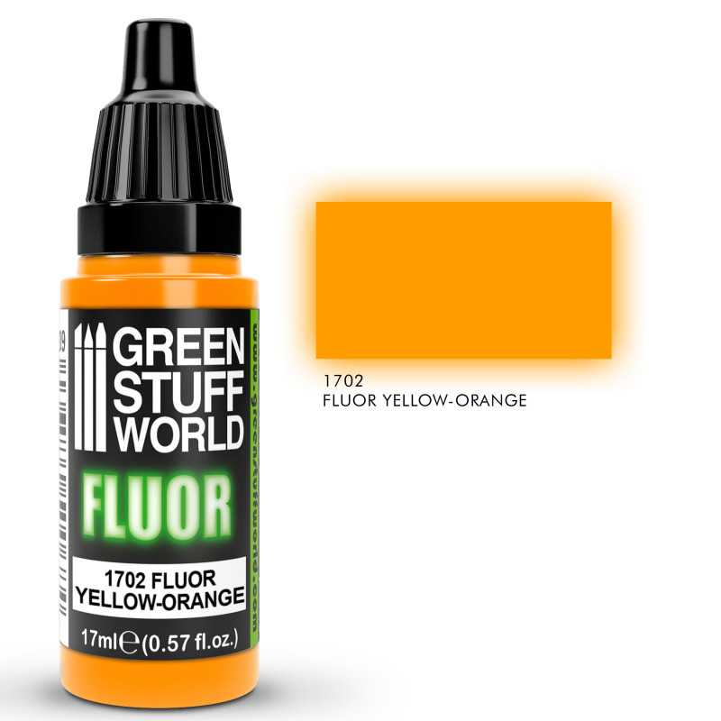 Peinture Fluor JAUNE-ORANGE