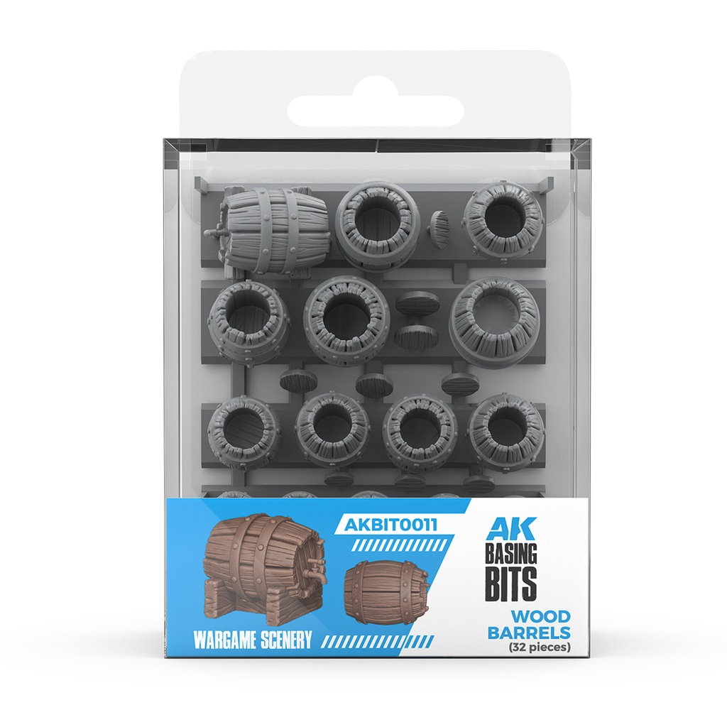 [8435568352902,AKBIT0011] Wood Barrels
