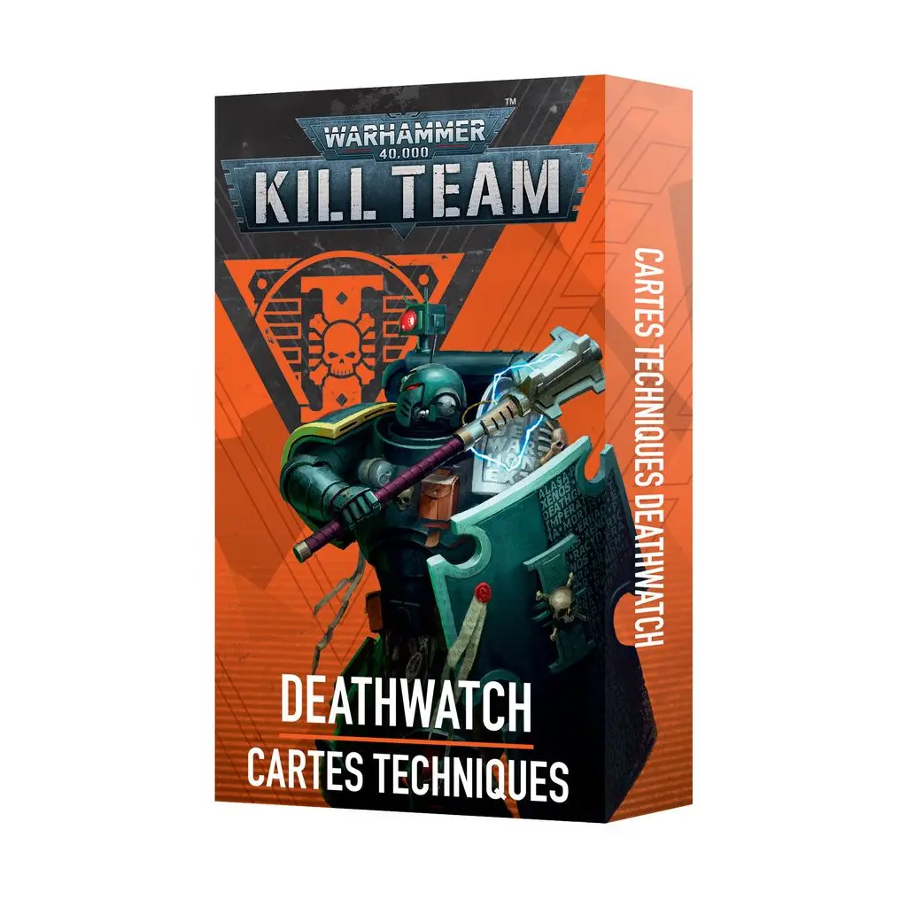[5011921259700,103-32,Kill Team,cartes techniques,datacards,VF,Deathwatch,Deathwatch] Datacards VF - Deathwatch