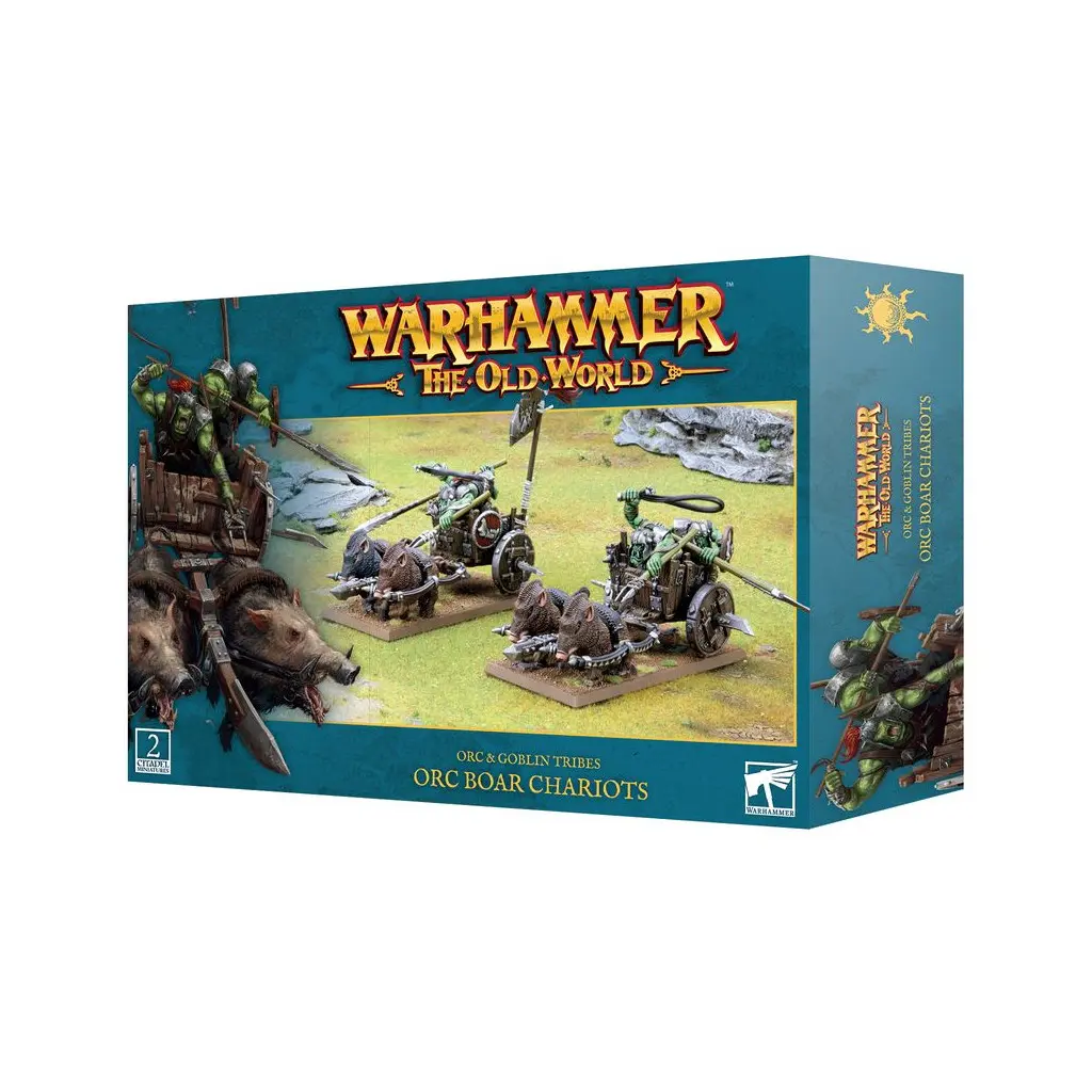 [5011921206308,Orc Boar Chariots,Orc & Goblin Tribes] Chars à sangliers orques