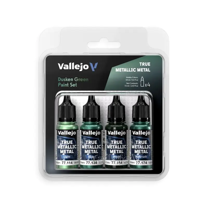 [8429551772570,Dusken Green,True Metallic Metal] TMM Set - Vert Sombre