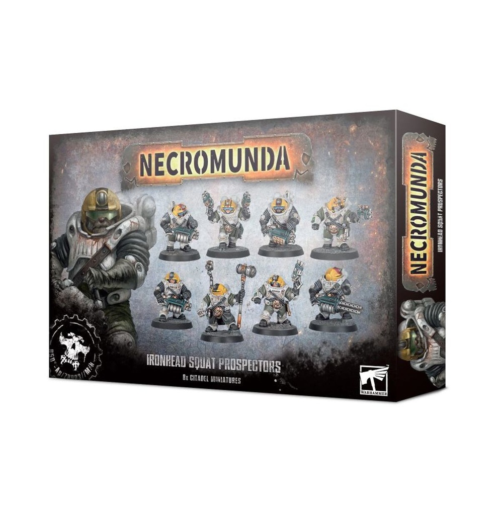 [5011921162833,301-01,99120599038,Necromunda,Squats] Squats - Ironhead Prospectors