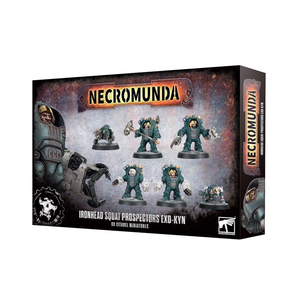 [5011921219407,301-52,99120599073,Necromunda,Squats] Squats - Prospectors Exo-Kyn