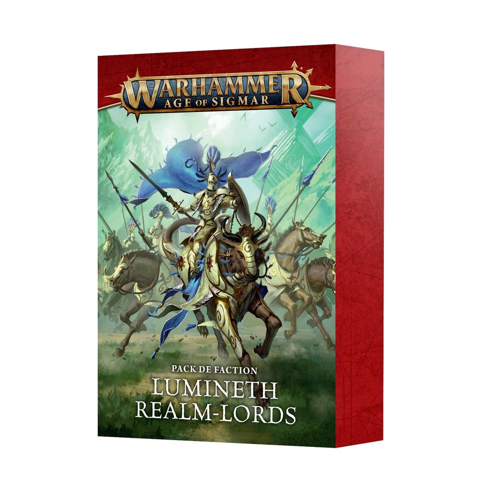[5011921223442] Pack De Faction : Lumineth Realm-Lords (Français)
