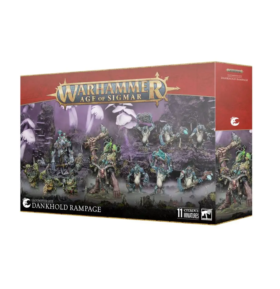 [5011921258826,89-100,Age of Sigmar,Gloomspite Gitz] Battleforce - Saccage de Moit'Gîte