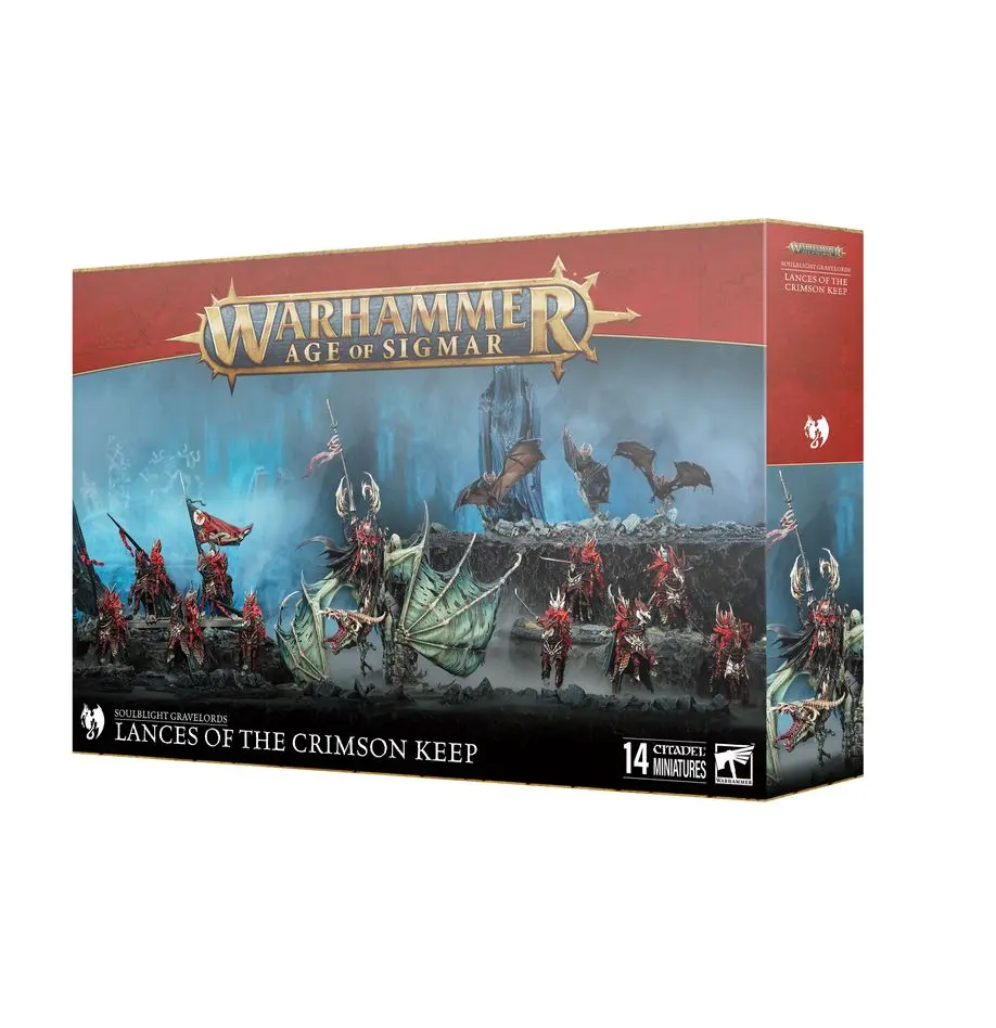 [5011921258819,91-100,Age of Sigmar,Soulblight Gravelords] Battleforce - Lances du fort Pourpre