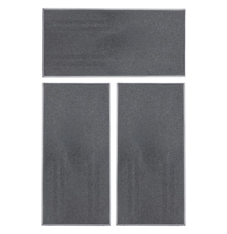 [5011921215515,bases rectangular,socles rectangulaires] Socles Rectangulaires Citadel de 50mm x 100mm