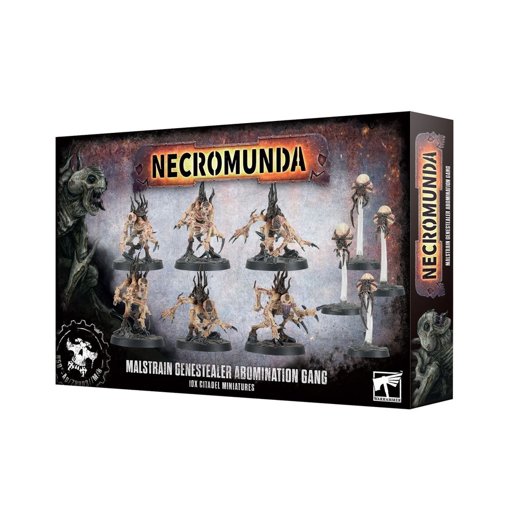 [5011921204038,301-31,99120599066,Necromunda,Malstrain Genestealer] Malstrain Genestealer - Abomination Gang