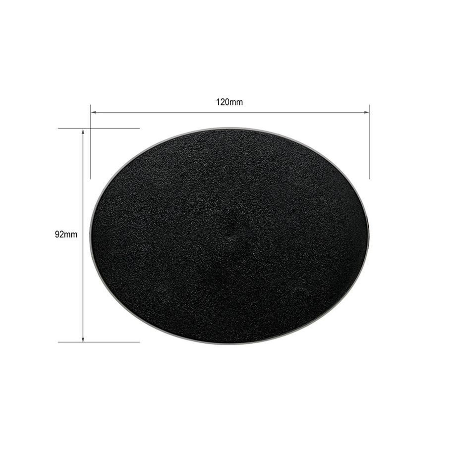 Socle ovale Citadel 120x92mm