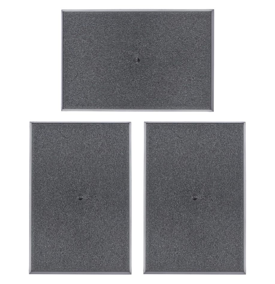 [5011921215775,bases rectangular,socles rectangulaires] Socles Rectangulaires Citadel de 50mm x 75mm