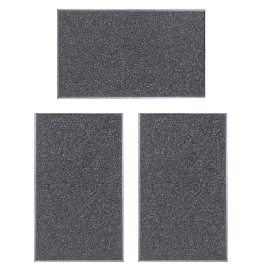 [5011921215539,bases rectangular,socles rectangulaires] Socles Rectangulaires Citadel de 60mm x 100mm