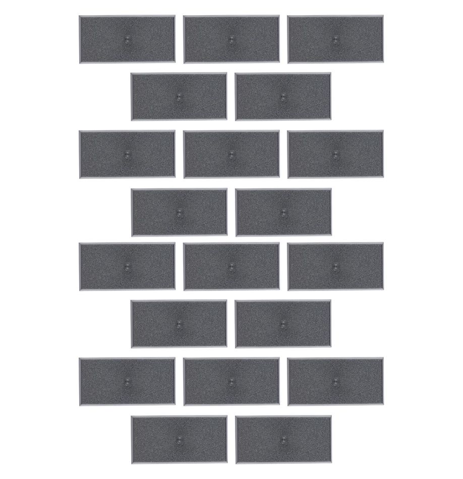 [5011921215232,bases rectangular,socles rectangulaires] Socles Rectangulaires Citadel de 30mm x 60mm