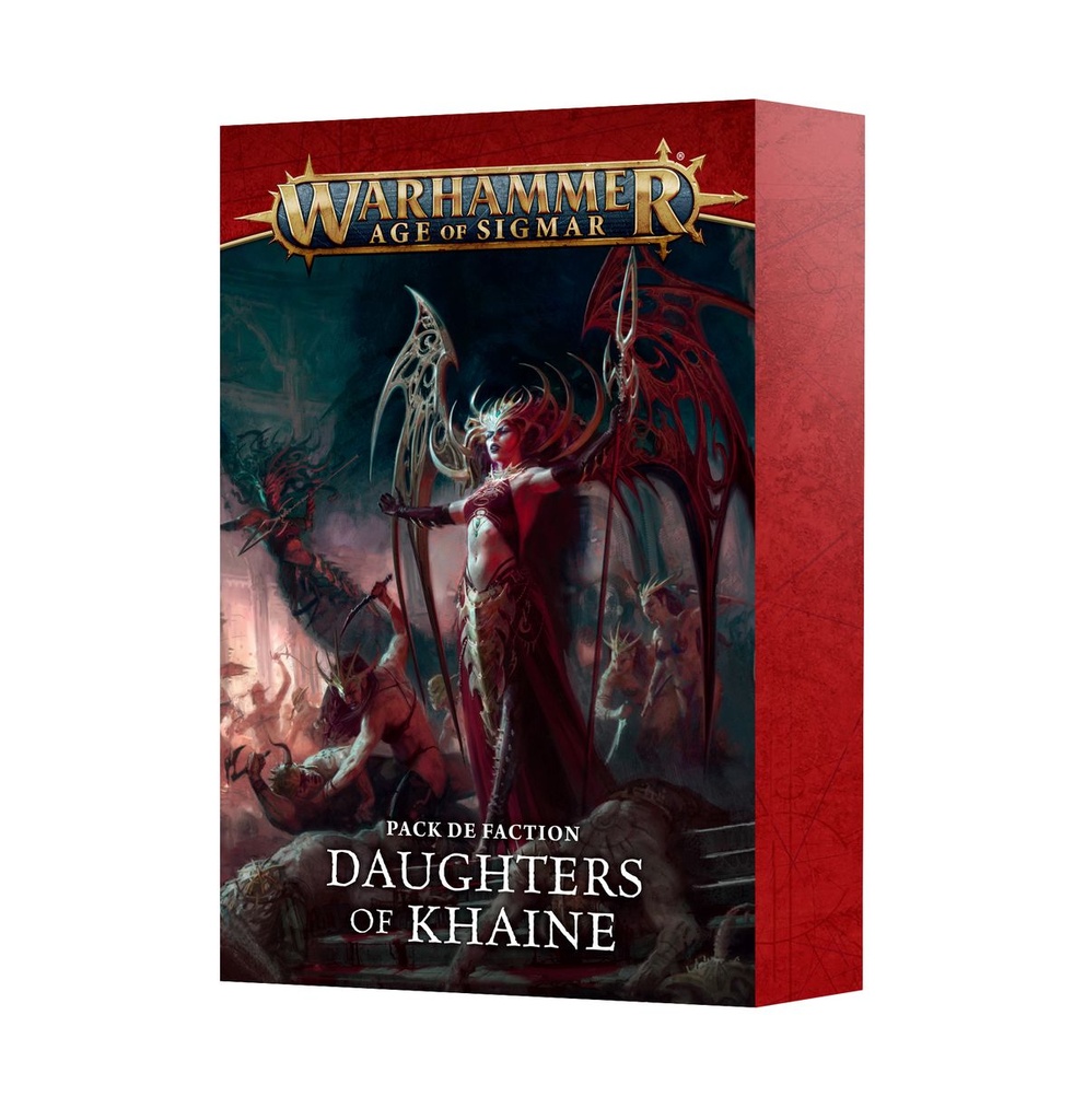 [5011921223510] Pack De Faction : Daughters Of Khaine (Français)