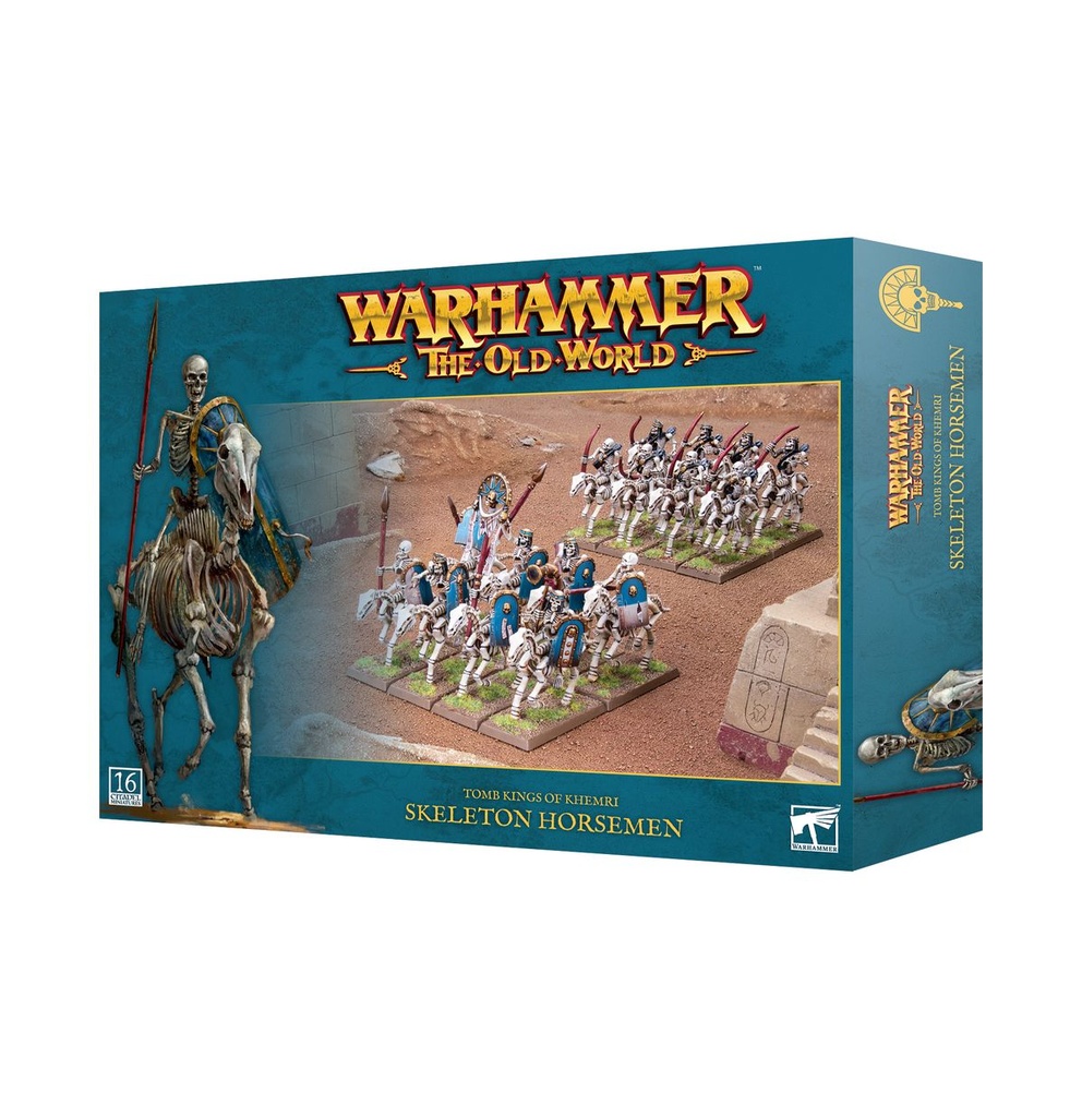 [5011921217427,Skeleton Horsemen,Tomb Kings Of Khemri] Cavaliers / archers à cheval squelettes