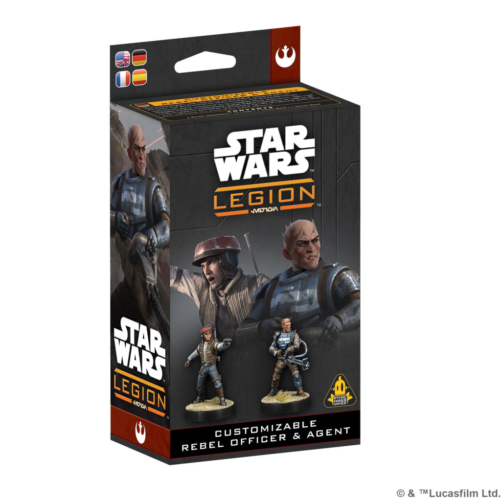Star Wars Légion : Rebel Commander & Operative