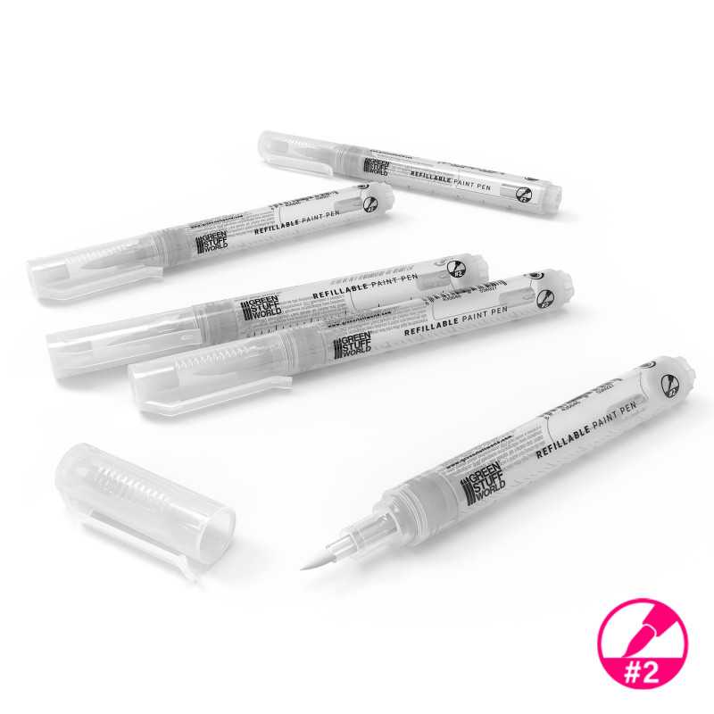 Stylo-feutre rechargeable - Taille 2 (x5)