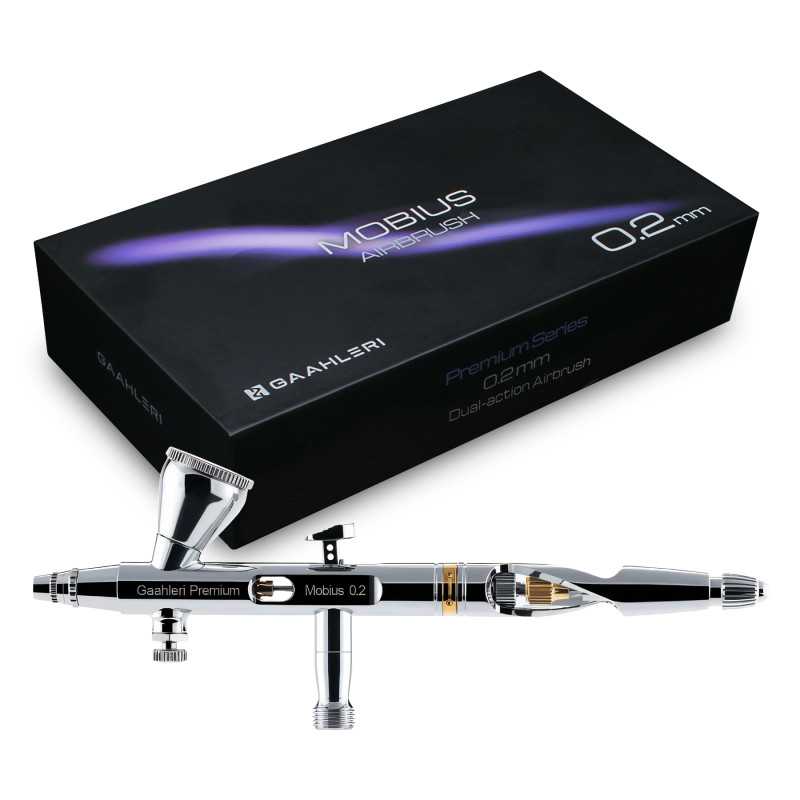 Aérographe Mobius GHPM Premium Series 0,2 mm
