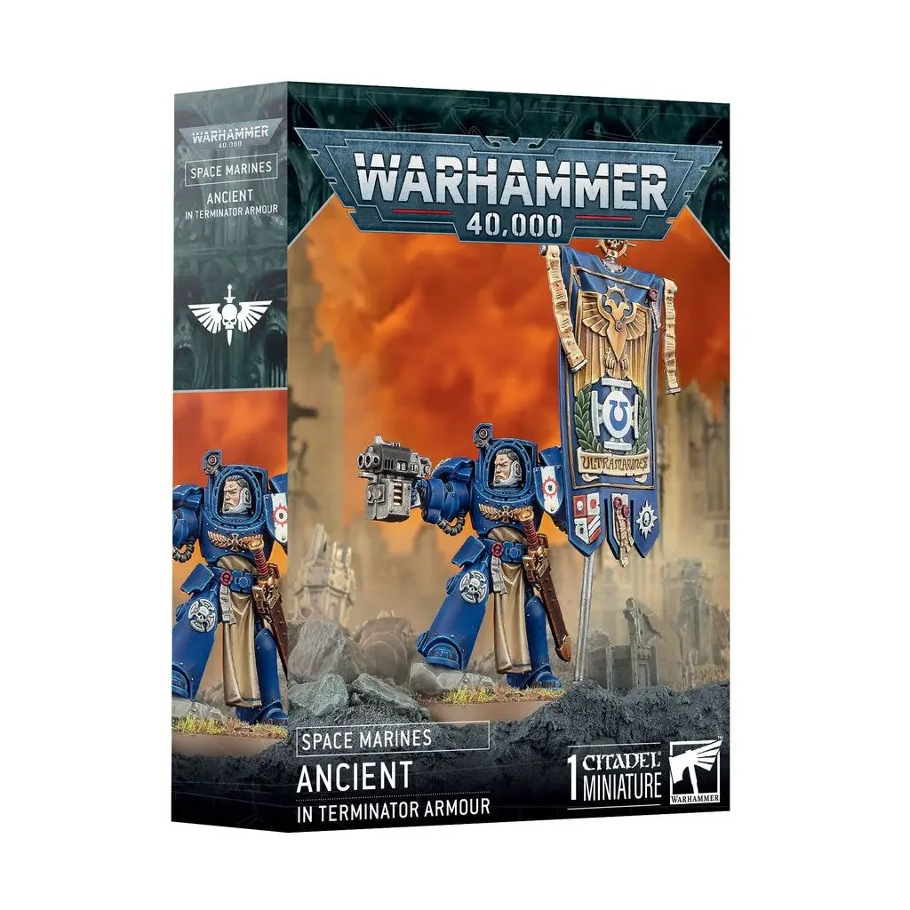 [5011921248780,Ancient in Terminator Armour] Space Marines - Doyen en armure Terminator
