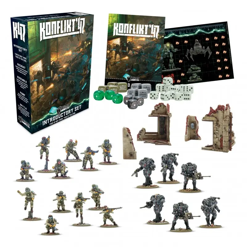 [5060917996433,452610008,Konflikt ‘47,Warlord Games] Introductory Set - Konflikt ‘47 (v2 VO)